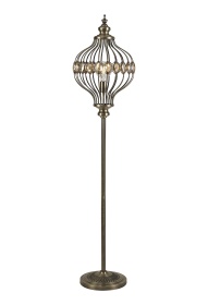 Marisa Crystal Floor Lamps Diyas Designer Floor Lamps 